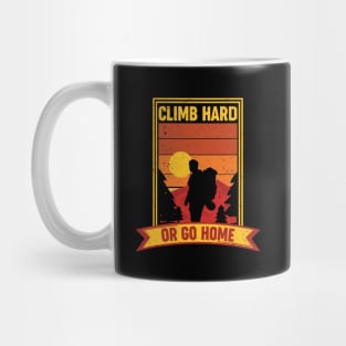 Rock Climbing Mountain Climber Bouldering Mug